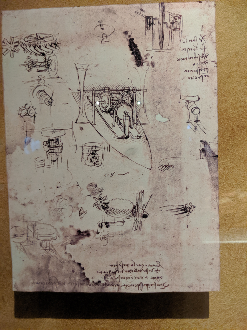 Illustration for article titled Pictures from the Reagan Library: The da Vinci Exhibit